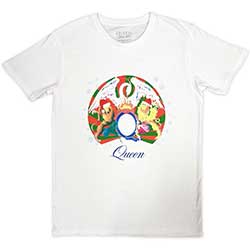 Queen Unisex T-Shirt: Snowflake Crest
