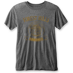 Ramones Unisex Burn Out T-Shirt: Forest Hills