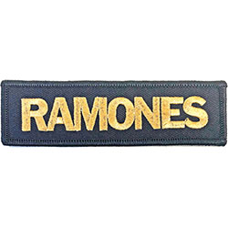Ramones Standard Patch: Gold Logo