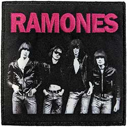 Ramones Standard Patch: Band Photo