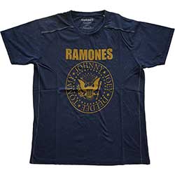Ramones Unisex Snow Wash T-Shirt: Presidential Seal