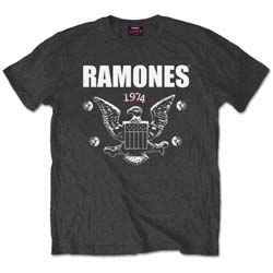Ramones Unisex T-Shirt: 1974 Eagle