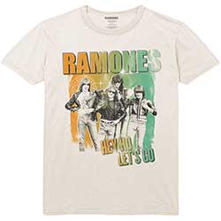 Ramones Unisex T-Shirt: Hey Ho Retro