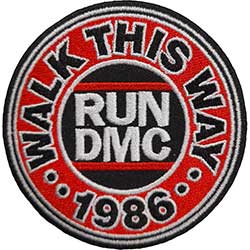 Run DMC Standard Woven Patch: Walk This Way
