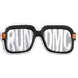 Run DMC Standard Woven Patch: Glasses