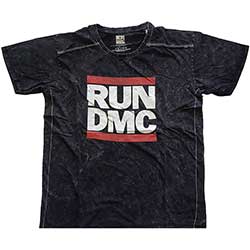 Run DMC Unisex T-Shirt: Logo (Snow Wash)