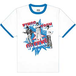 Run DMC Unisex Ringer T-Shirt: Kings From Queens 