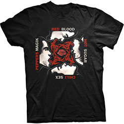 Red Hot Chili Peppers Unisex T-Shirt: Blood/Sugar/Sex/Magic
