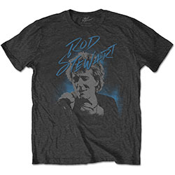 Rod Stewart Unisex T-Shirt: Scribble Photo
