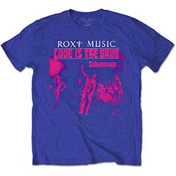 Roxy Music Unisex T-Shirt: Love Is The Drug