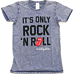 The Rolling Stones Unisex T-Shirt: It's Only Rock N' Roll (Burnout)