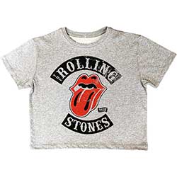 The Rolling Stones Ladies Crop Top: Tour '78