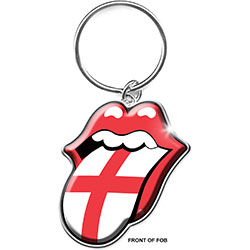 The Rolling Stones Keychain: England (Enamel In-fill)