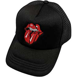 The Rolling Stones Unisex Mesh Back Cap: Hackney Diamonds Shards Logo  