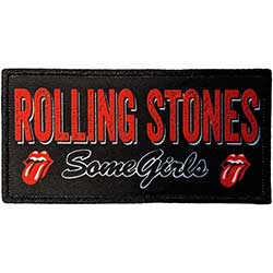 The Rolling Stones Standard Patch: Some Girls Logo
