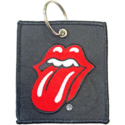 The Rolling Stones Keychain: Classic Tongue (Patch)