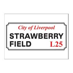 Magic Moments Postcard: Strawberry Field (Standard)
