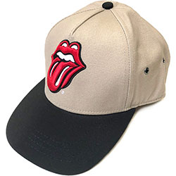 The Rolling Stones Unisex Snapback Cap: Classic Tongue