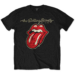 The Rolling Stones Unisex T-Shirt: Plastered Tongue