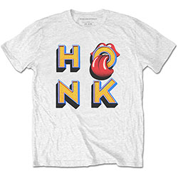 The Rolling Stones Unisex T-Shirt: Honk Letters