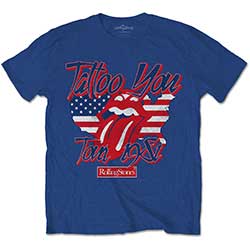 The Rolling Stones Unisex T-Shirt: Tattoo You Americana