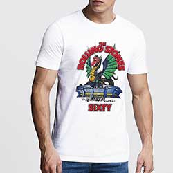 The Rolling Stones Unisex Hi-Build T-Shirt: Sixty Stadium Dragon