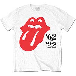 The Rolling Stones Unisex T-Shirt: Sixty '62 - '22