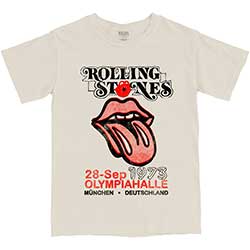 The Rolling Stones Unisex T-Shirt: Munich '73
