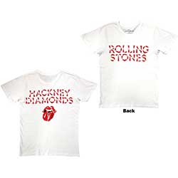 The Rolling Stones Unisex T-Shirt: Hackney Diamonds (Back Print)