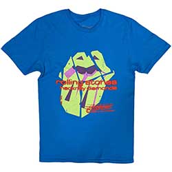 The Rolling Stones Unisex T-Shirt: Hackney Diamonds Neon Tongue