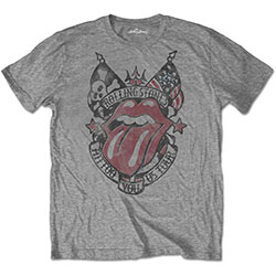 The Rolling Stones Unisex T-Shirt: Tattoo You US Tour (Soft Hand Inks)