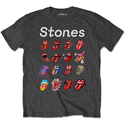 The Rolling Stones Unisex T-Shirt: No Filter Evolution (Soft Hand Inks)