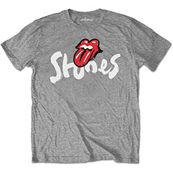The Rolling Stones Unisex T-Shirt: No Filter Brush Strokes