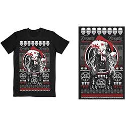 Rob Zombie Unisex T-Shirt: Bloody Santa