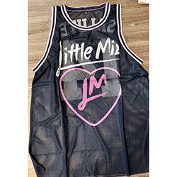 Little Mix Ladies Vest T-Shirt: Heart (Ex Tour) (Medium)