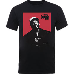 Snoop Dogg Unisex T-Shirt: Red Square