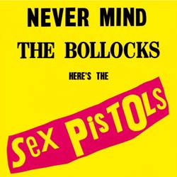 The Sex Pistols Greetings Card: Never Mind the Bollocks