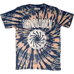 Soundgarden Unisex T-Shirt: Logo Swirl (Wash Collection)
