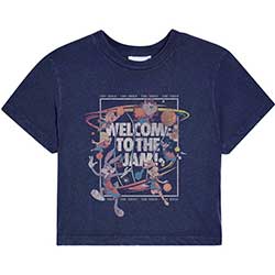 Space Jam Ladies T-Shirt: SJ2: Welcome To The Jam (Cropped)