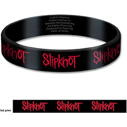 Slipknot Gummy Wristband: Logo