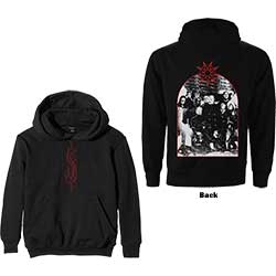 Slipknot Unisex Pullover Hoodie: Arched Group Photo
