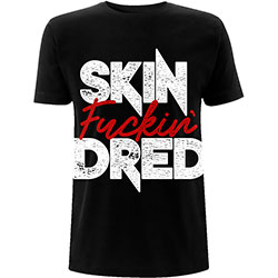 Skindred Unisex T-Shirt: Skin Funkin' Dred