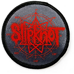 Slipknot Standard Printed Patch: Logo & Nonagram