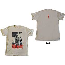 Slipknot Unisex T-Shirt: Sid Photo (Back Print)