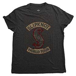 Slipknot Unisex Vintage T-Shirt: Patched-Up