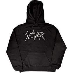Slayer Unisex Pullover Hoodie: Scratchy Logo