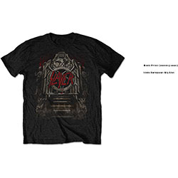 Slayer Unisex T-Shirt: Eagle Grave European Tour 2018 (Back Print/Ex Tour)