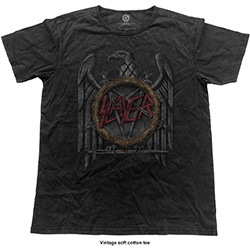 Slayer Unisex Vintage T-Shirt: Eagle