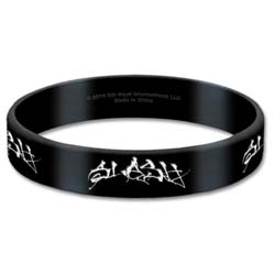 Slash Gummy Wristband: Logo