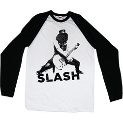 Slash Unisex Raglan T-Shirt: Snow-Blind